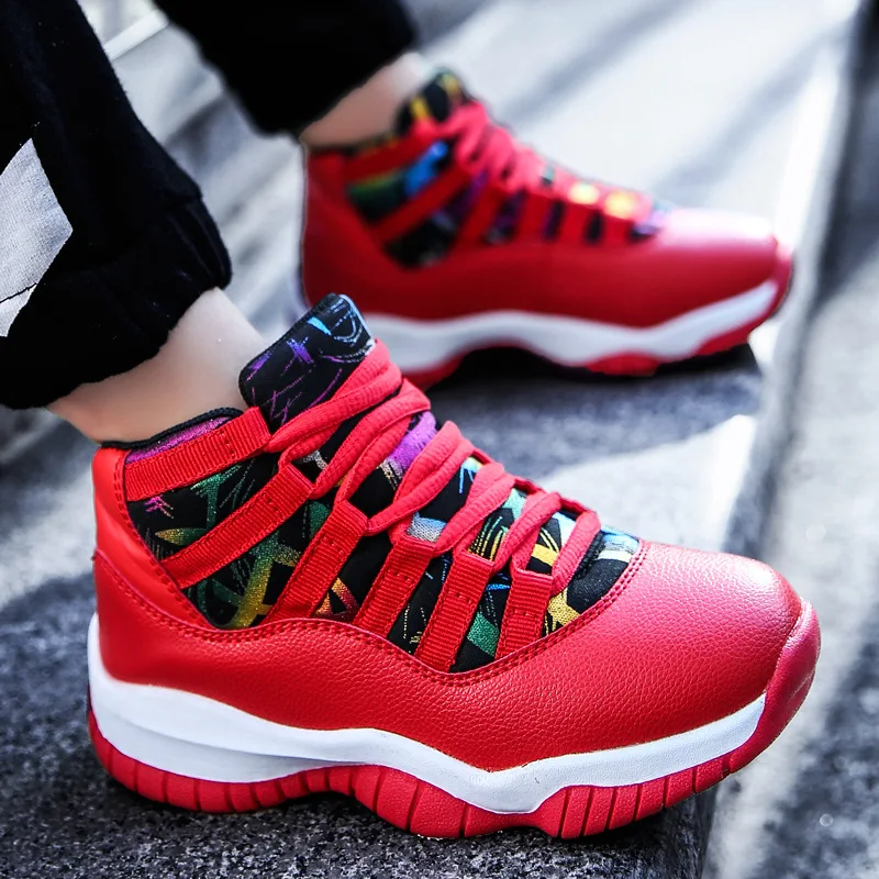 Летняя Баскетбольная обувь для мальчиков 2020 новая детская мода прекрасный