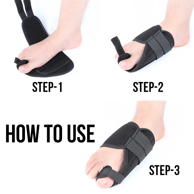 Корректор большого пальца ноги вальгусный разделитель ноги|Инструмент для ухода