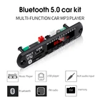 Bluetooth 5,0 беспроводной 5 в 12 В MP3 WMA декодер плата аудио модуль USB TF радио FM AUX с пультом дистанционного управления для автомобильных аксессуаров