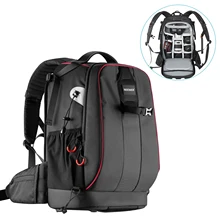 Neewer Pro Camera Bag Waterproof Shockproof Adjustable Padded Camera Backpack Bag Anti-theft Combination Lock for DSLR Camera