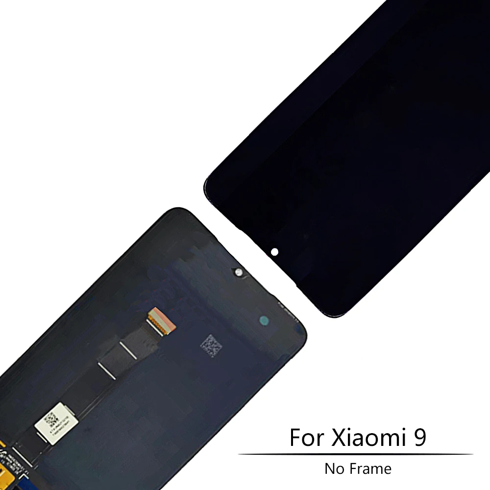 6 39 ''Оригинальный ЖК дисплей для Xiaomi mi 9 Xiao AMOLED сенсорный экран рамка