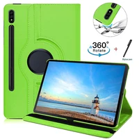 case for all new samsung galaxy tab s7 11 tablet 2020sm t870t875 360 degree rotating swivel cover case with auto wakesleep