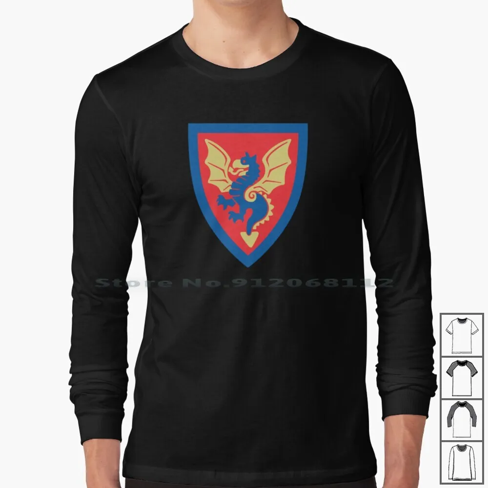 

Black Knights Long Sleeve T Shirt Vintage Knights Black Knights Castle Dragon Knights Dragon Castle Dragon Shield