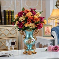 2019 creative beautiful resin vase home office restaurant desktop decoration wedding christmas gift