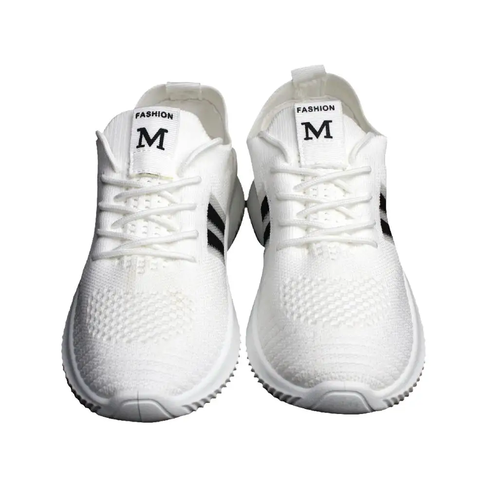 White casual breathable sport mesh shoes | Обувь