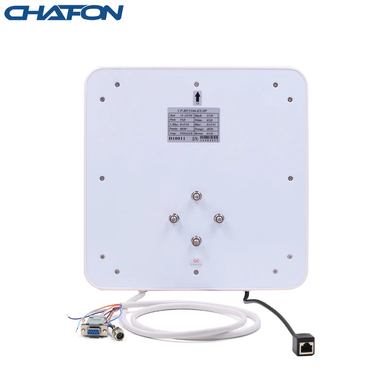 Считыватель Chafon rfid uhf rj45 rs232 wg26 с интерфейсом rs485 диапазон считывания 6 м