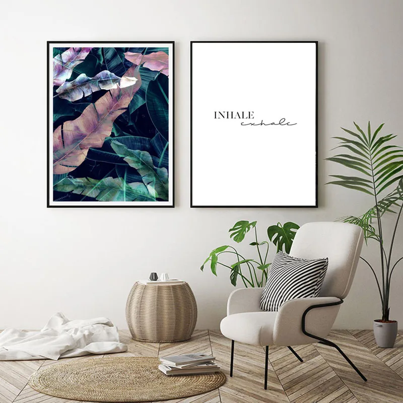 Скандинавская декорация для дома минималистичное искусственное растение