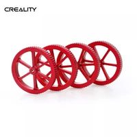 creality 4pcs large red hand twist leveling nut spring heatbed hotbed knobs wheels for cr10s cr 10 ender 3 3d printer parts