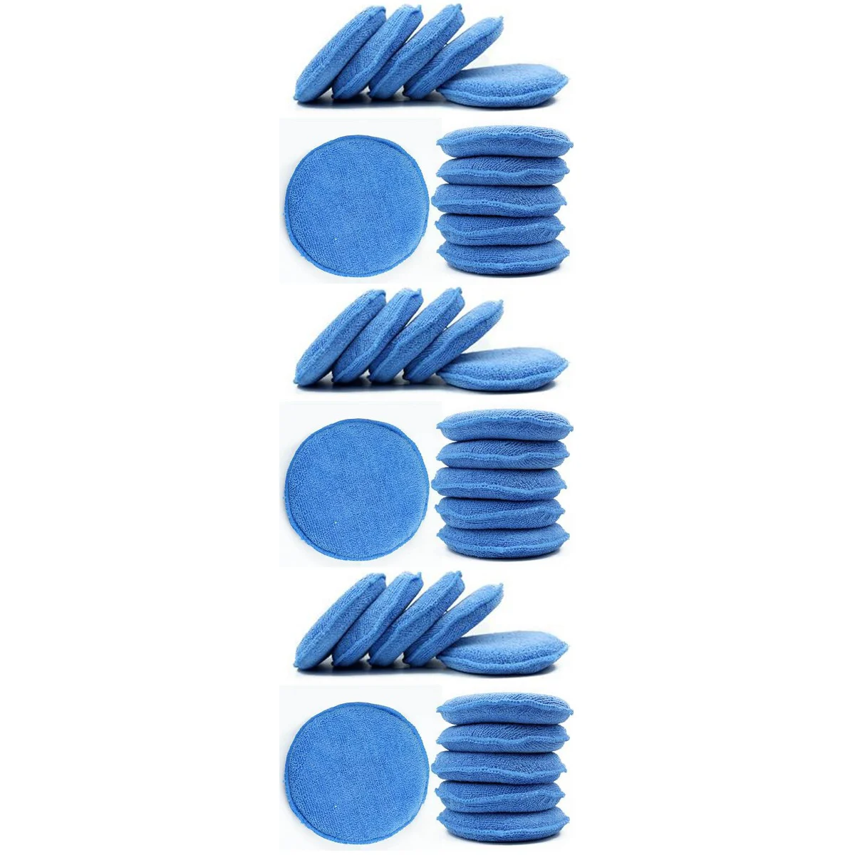 

30 шт., губки-аппликаторы для очистки стекла автомобиля