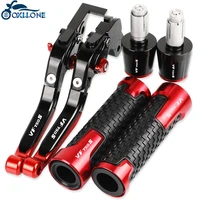 vf 750s motorcycle aluminum brake clutch levers handlebar hand grips ends for honda vf750s sabre 1982 1983 1984 1985 1986