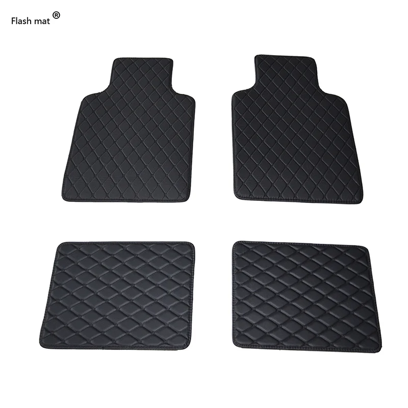 Flash mat Universal car floor for smart all models fortwo forfour forjeremy car-styling Custom auto foot mats carpet cover | Автомобили и