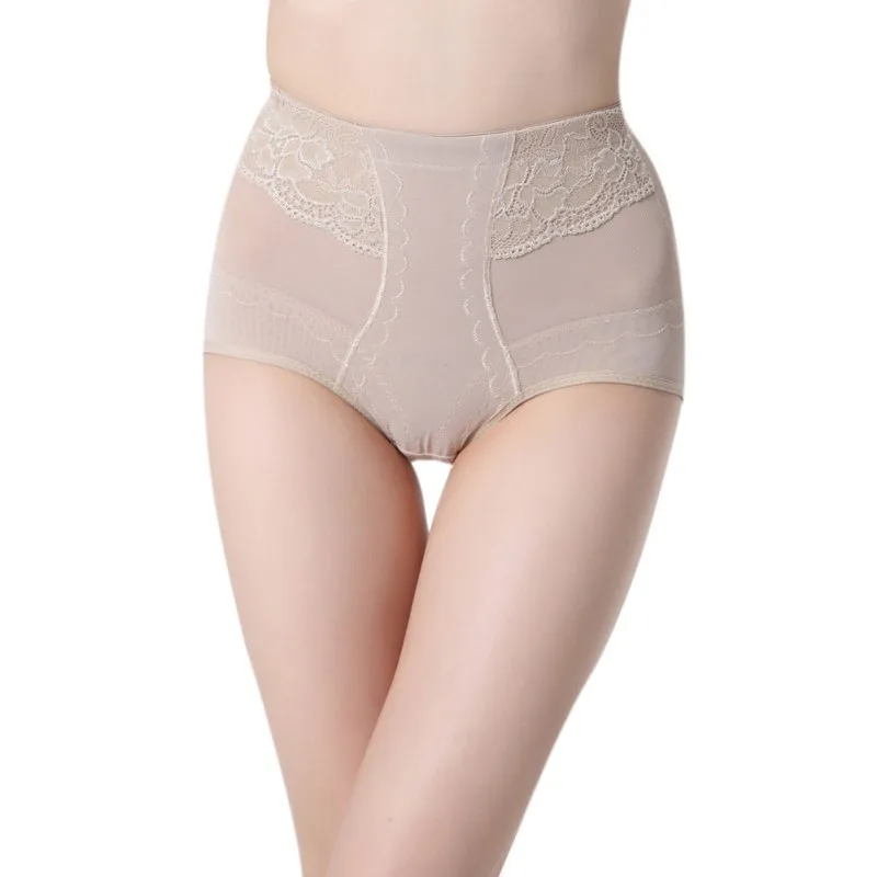 

Women Lace Hip-Lifting Shaping Pants Abdomen Body Shaper Breathable Sliming Comfortable Underpants 2021 Hot Sale