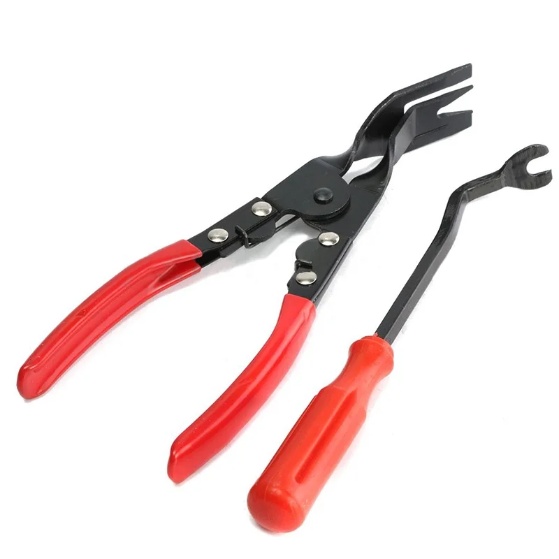 

Car Headlight Repair Installation Tool Trim Clip Removal Pliers Van Door Panel Fascia Dash Upholstery Remover Tool