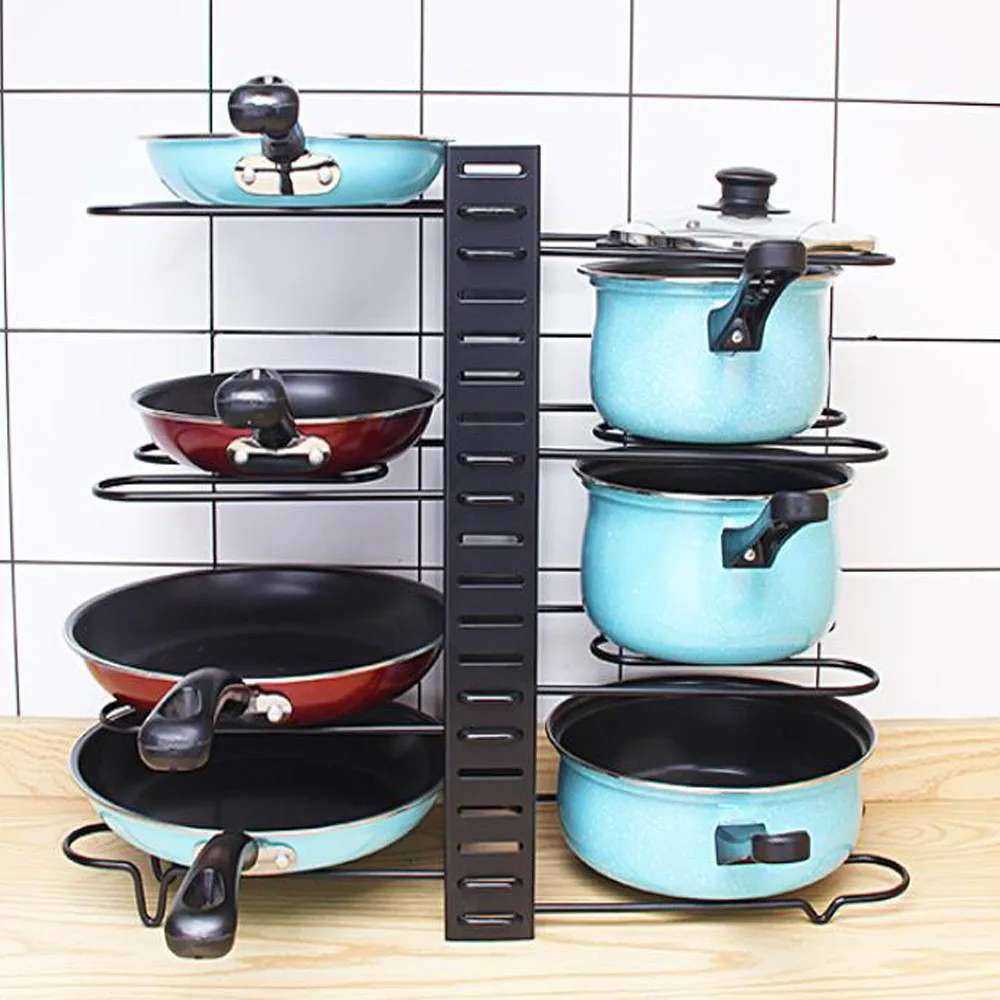 구매 확장 가능한 스테인레스 스틸 조리 기구 냄비 정리 홀더, 커팅 보드 선반, 냄비 랙, 주방 조리기구 보관 구매 확장 가능한 스테인레스 스틸 조리 기구 냄비 정리 홀더, 커팅 보드 선반, 냄비 랙, 주방 조리기구 보관