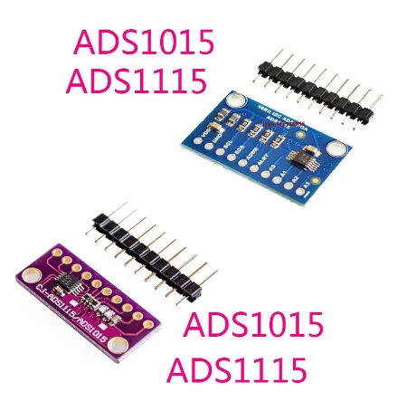 42c ADS1115 ADS1015 16 бит ADC 4 канальный модуль с программируемым усилителем 2 0 В до 5 RPi|module