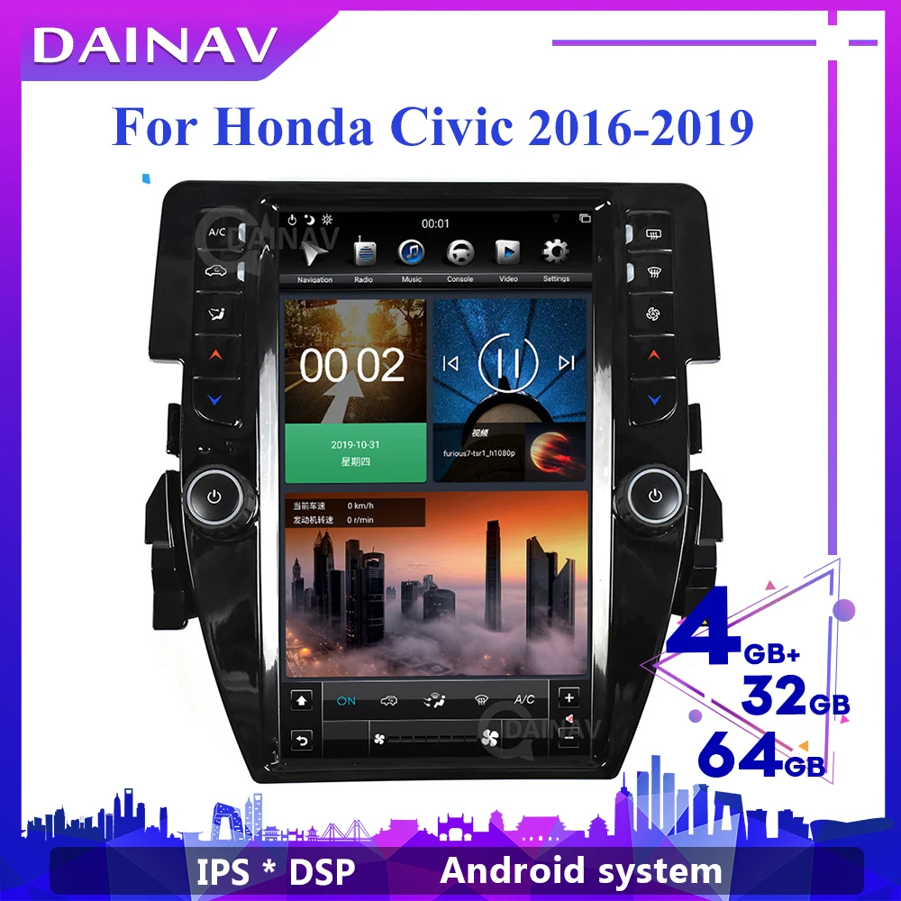 Автомобильный мультимедийный DVD плеер 13 6 дюйма в стиле Telsa Android GPS навигация для
