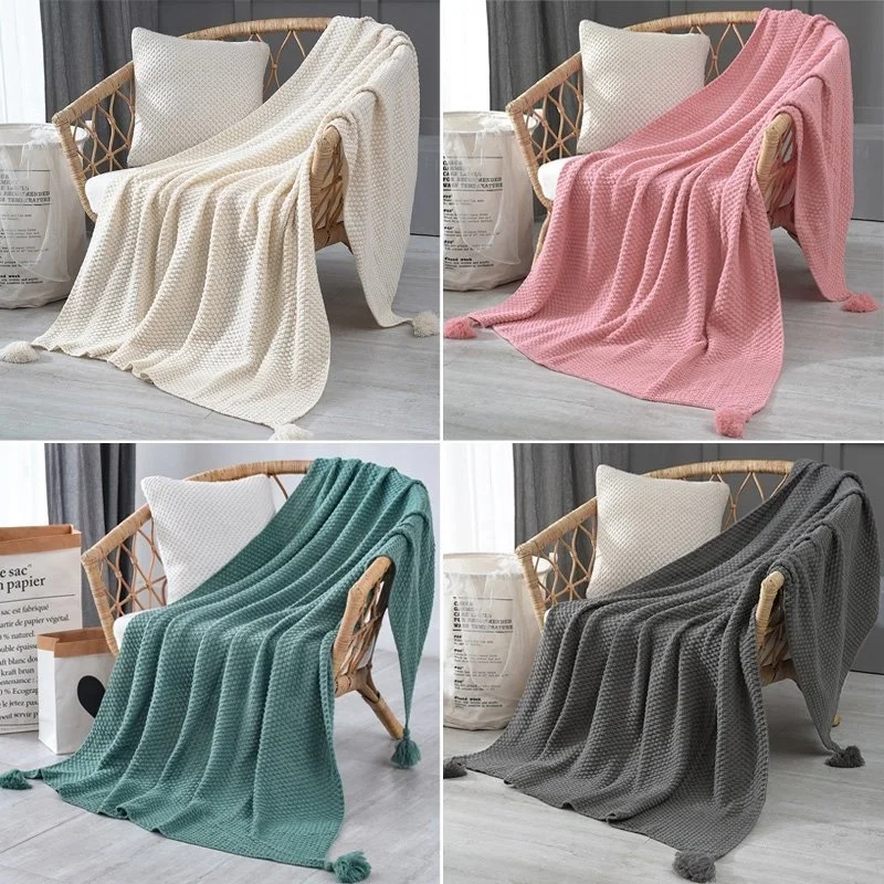 

Decorative ins style sofa decoration cover leg blanket office nap blanket bed end leisure air-conditioning small blanket