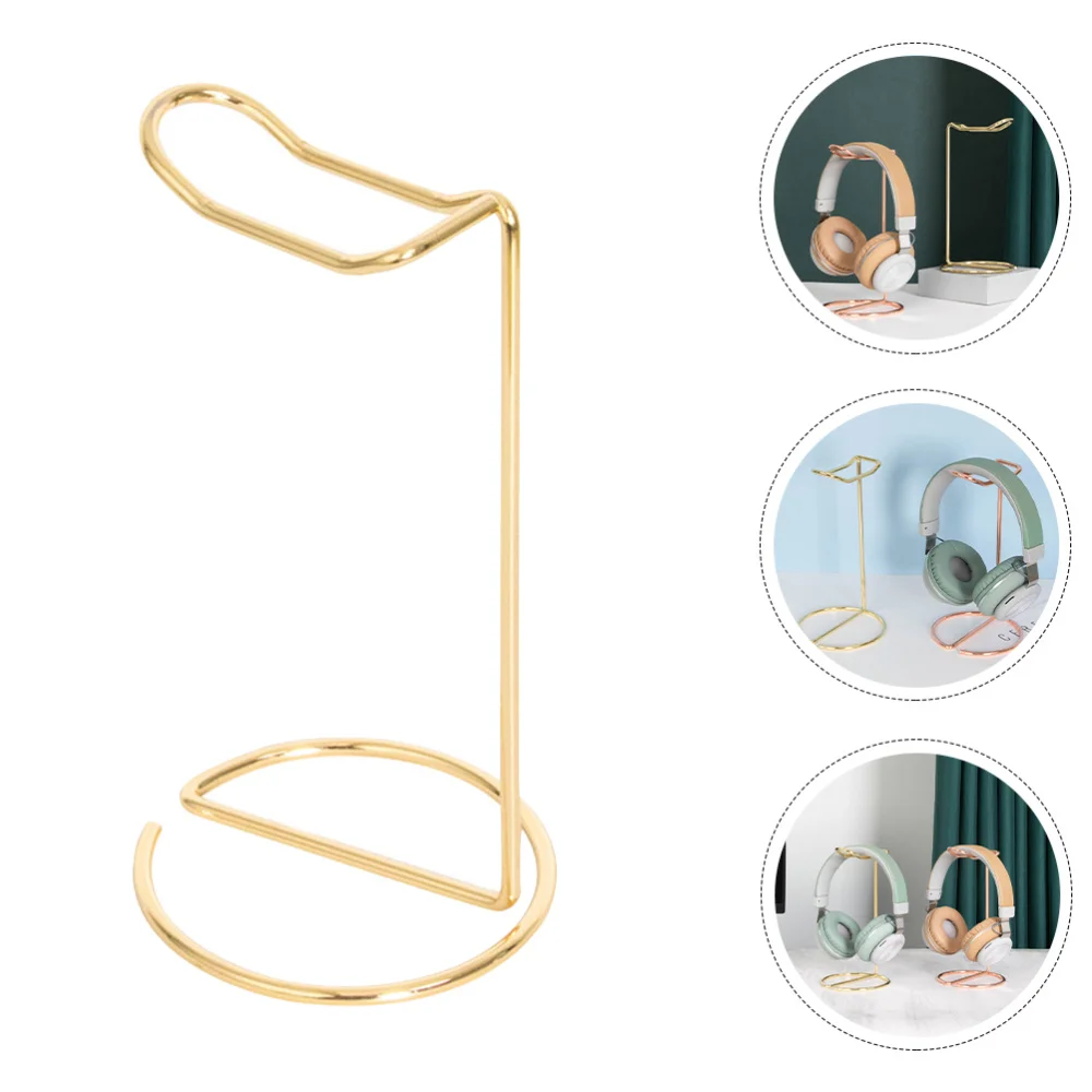 

1Pc Alloy Practical Desktop Headset Stand Headset Frame Stable Headset Stand