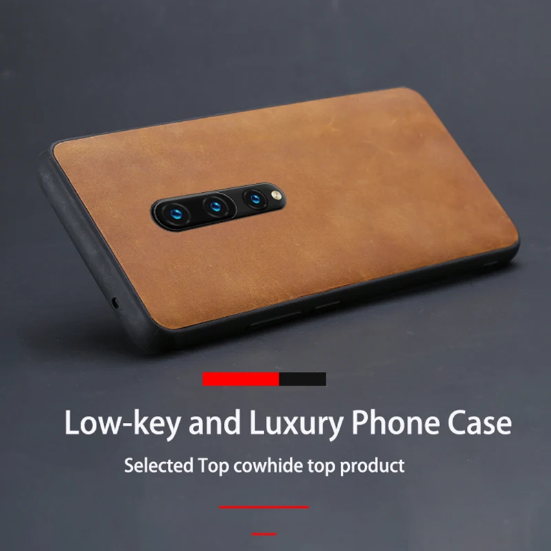 Чехол для телефона из натуральной кожи Oneplus 8 7 7T Pro 6 6T чехол-накладка воловьей В