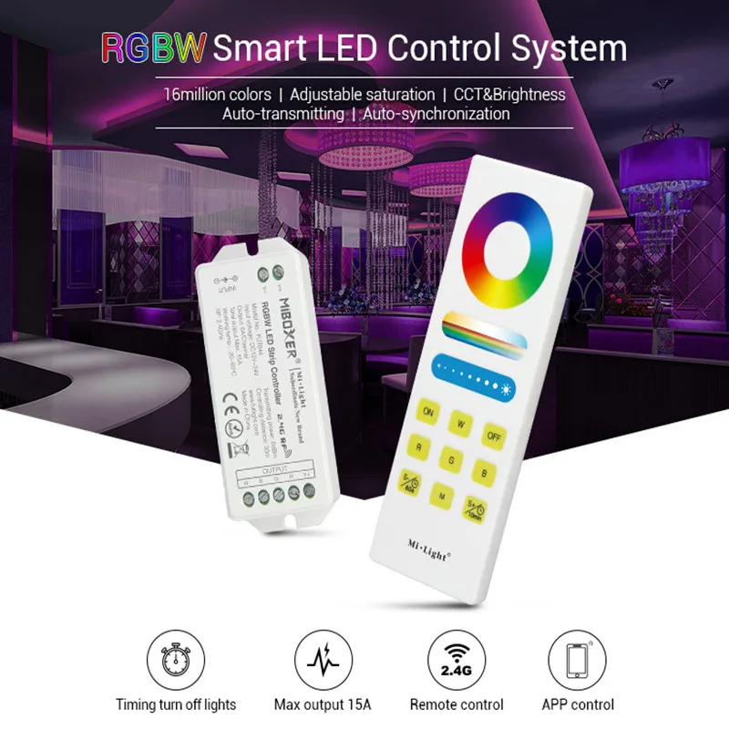Смарт контроллер для светодиодных лент Mi Boxer RGB RGBW + CCT FUT043 FUT044 FUT045 FUT043A FUT044A FUT045A 12 в