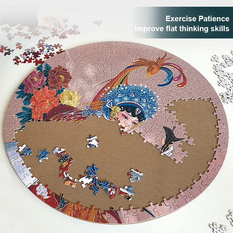 WEMMICKS пазл из плотного картона 500 шт. картина для сборки созвездия Луна