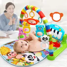 Play Mat Baby Carpet Music Puzzle Mat With Piano Keyboard Educational Rack Toys Infant Fitness Crawling Mat Gift For Kids Gym