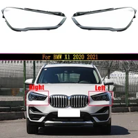 headlight lens for bmw x1 2020 2021 headlamp cover car replacement auto shell