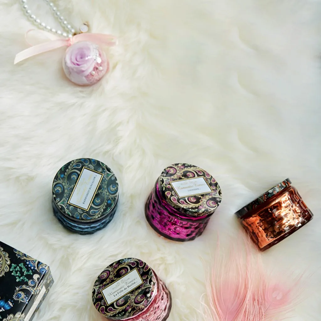 Романтическое время эфирное масло ароматическая свеча успокаивающий чашки