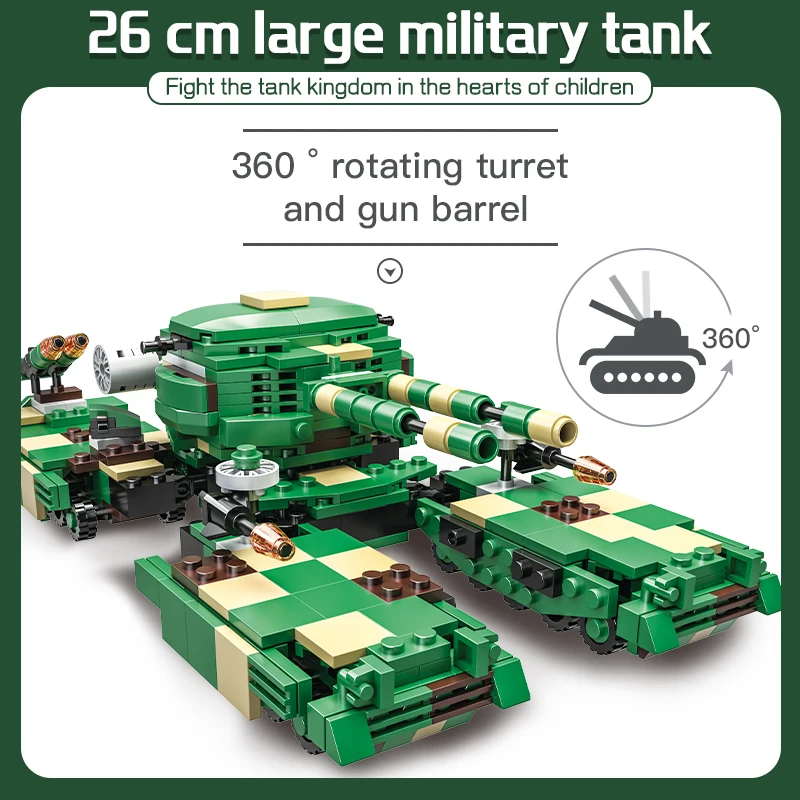 922 шт военные танковые строительные блоки Трансформеры фигурки развивающие