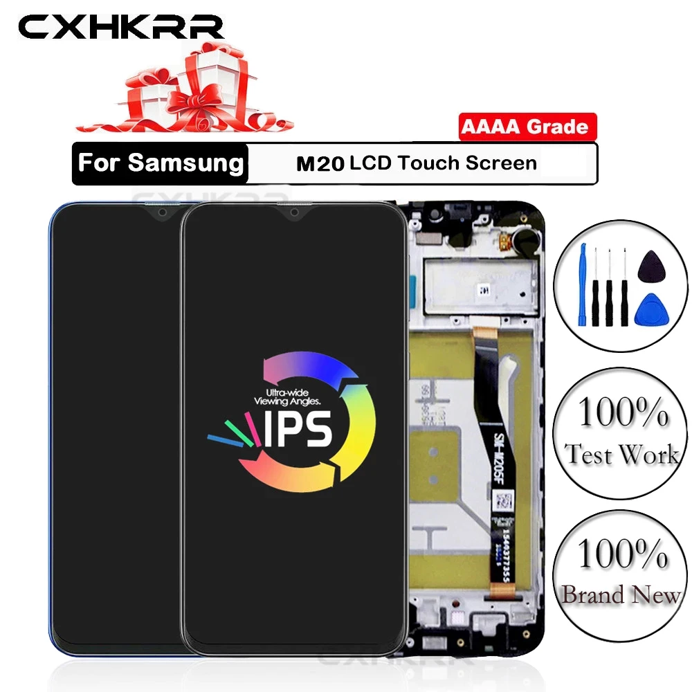 Оригинальный ЖК дисплей для Samsung Galaxy M20 2019 SM M205 M205F M205G/DS без рамки сенсорный экран