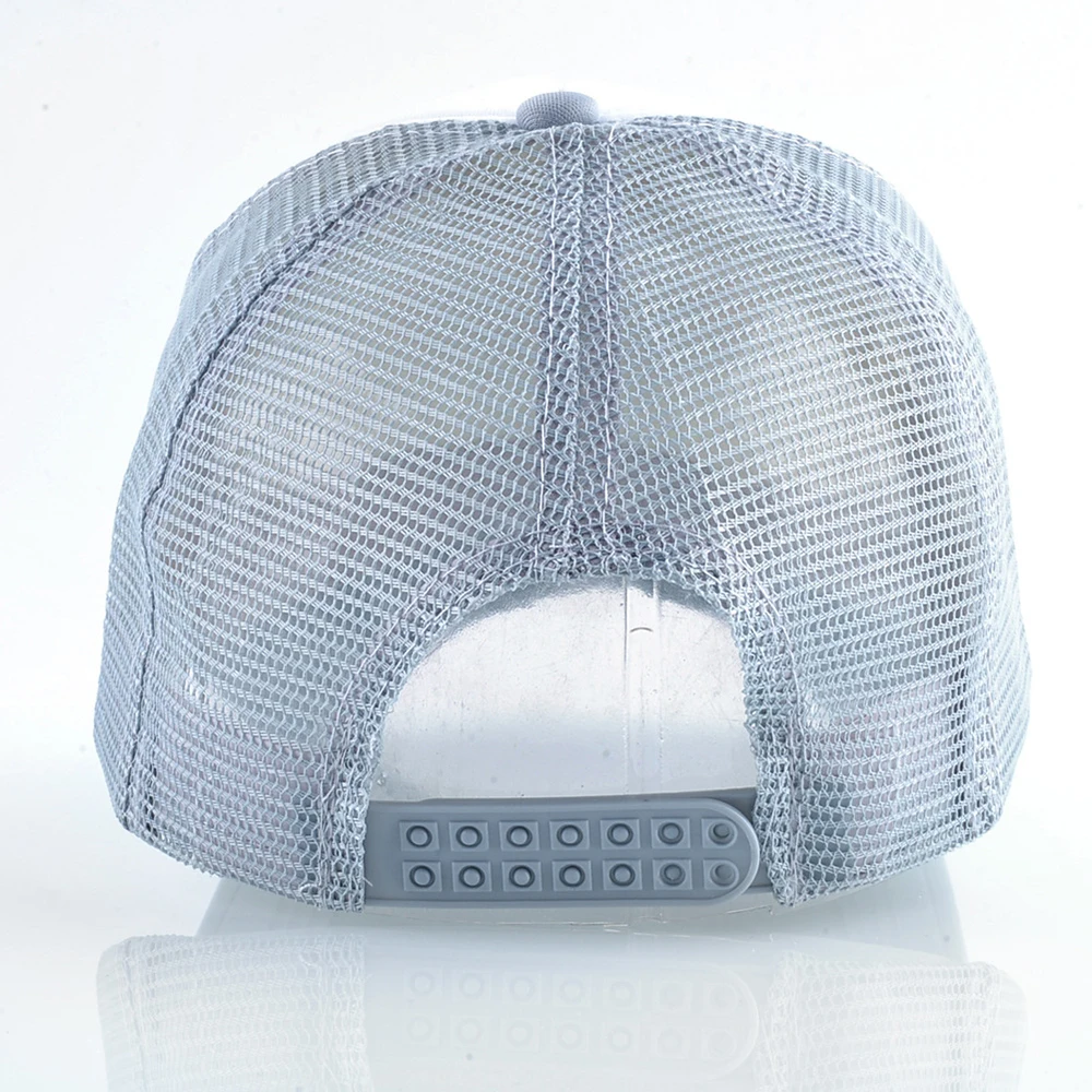 

Unisex Cap Skull Printing Mesh Baseball Cap Casual Adjustable Snapback Hats For Women Men Hip Hop Trucker Cap Streetwear Dad Hat