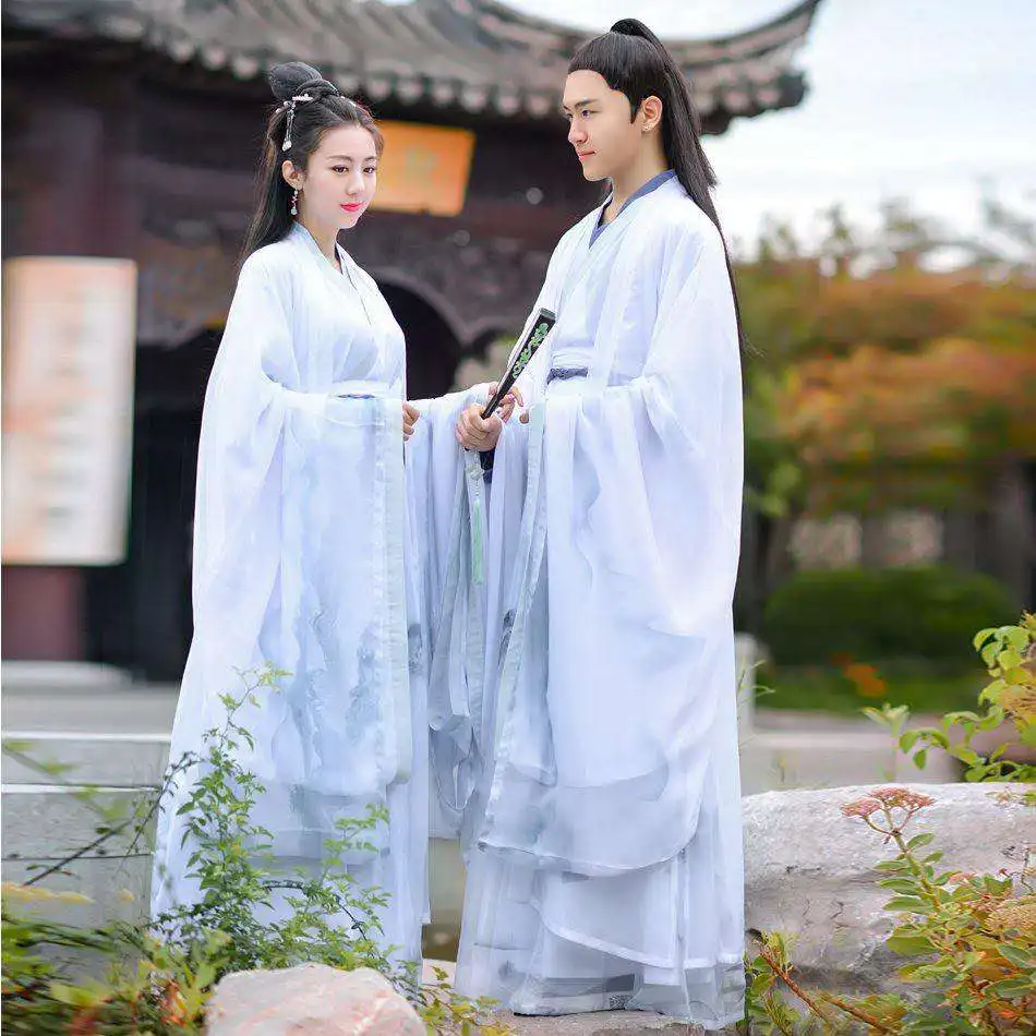 4 шт. взрослых ханфу Древняя китайская сказочный костюм традиционный элегантное