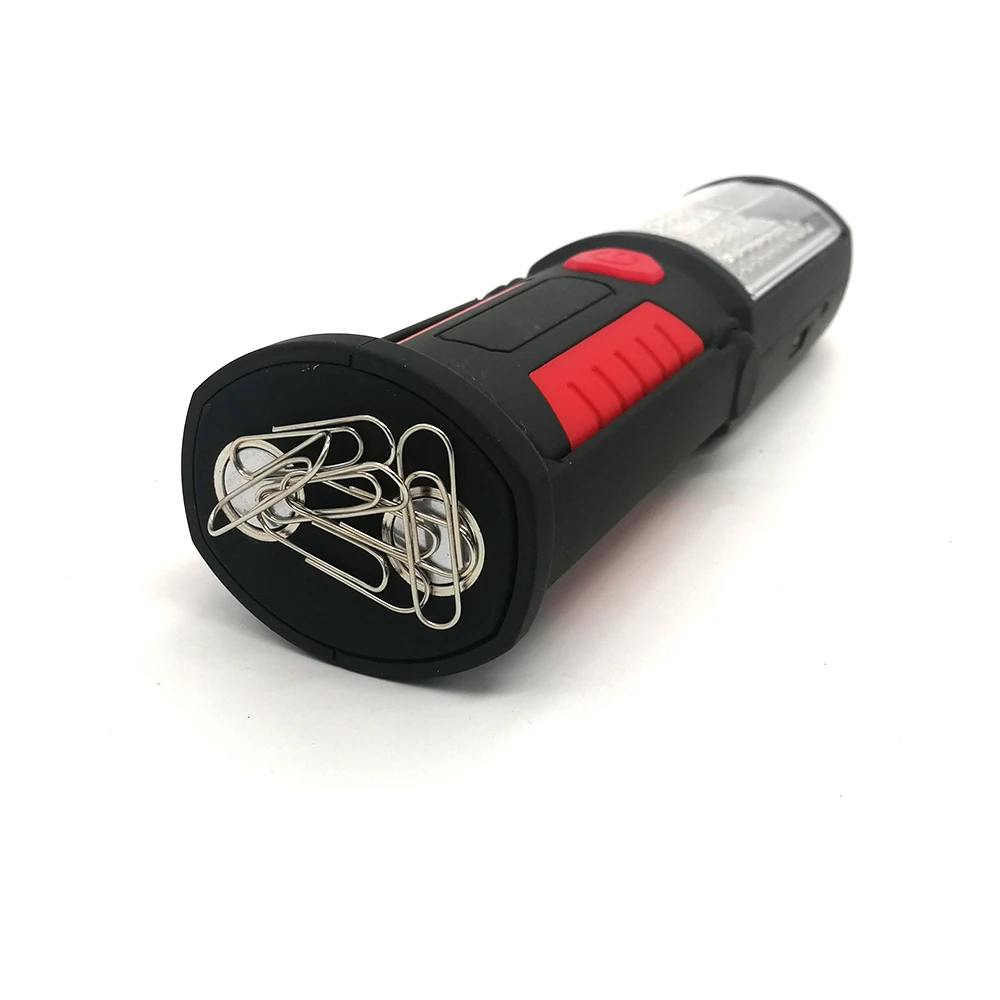 Aukelly USB Перезаряжаемый рабочий светильник, портативный светодиодный фонарь-вспышка, уличный фонарь 36+ 5 светодиодный светильник с магнитным крюком