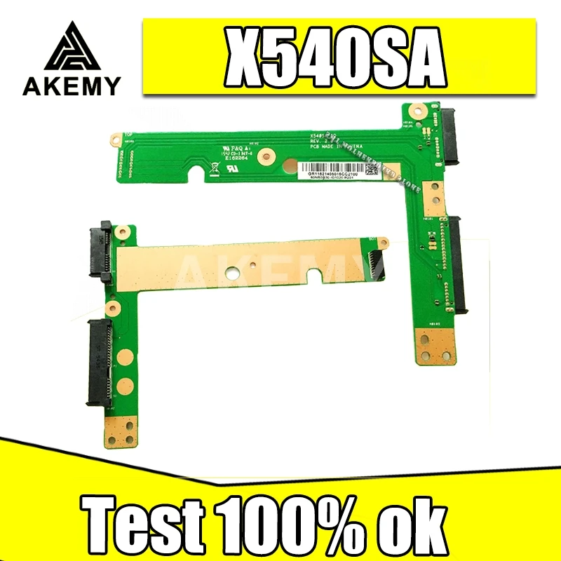 Оригинал для For Asus X540SA HDD плата X540SA_IO REV 2 0 протестирована хорошая бесплатная