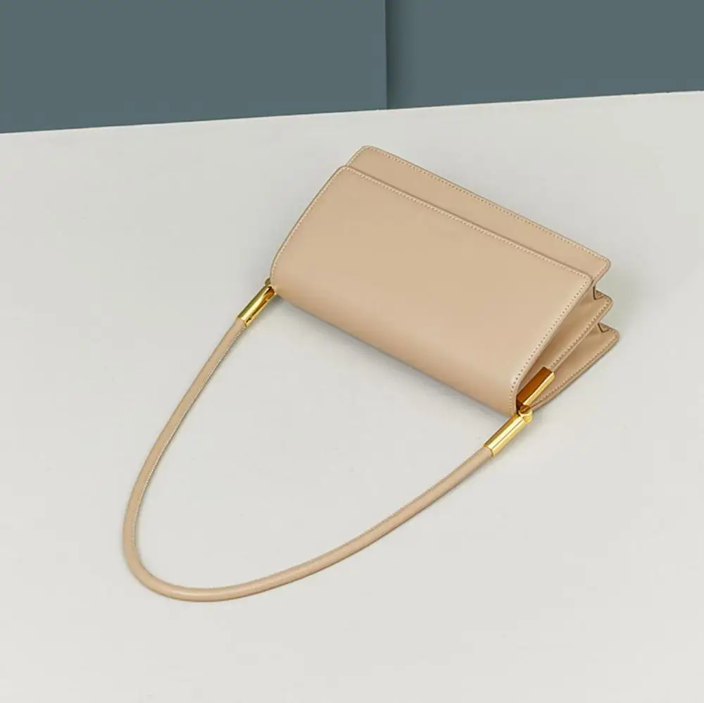 2020 new Korean version of leather fashion INS French bag  for women handbag shoulder bag small square bag organ bag