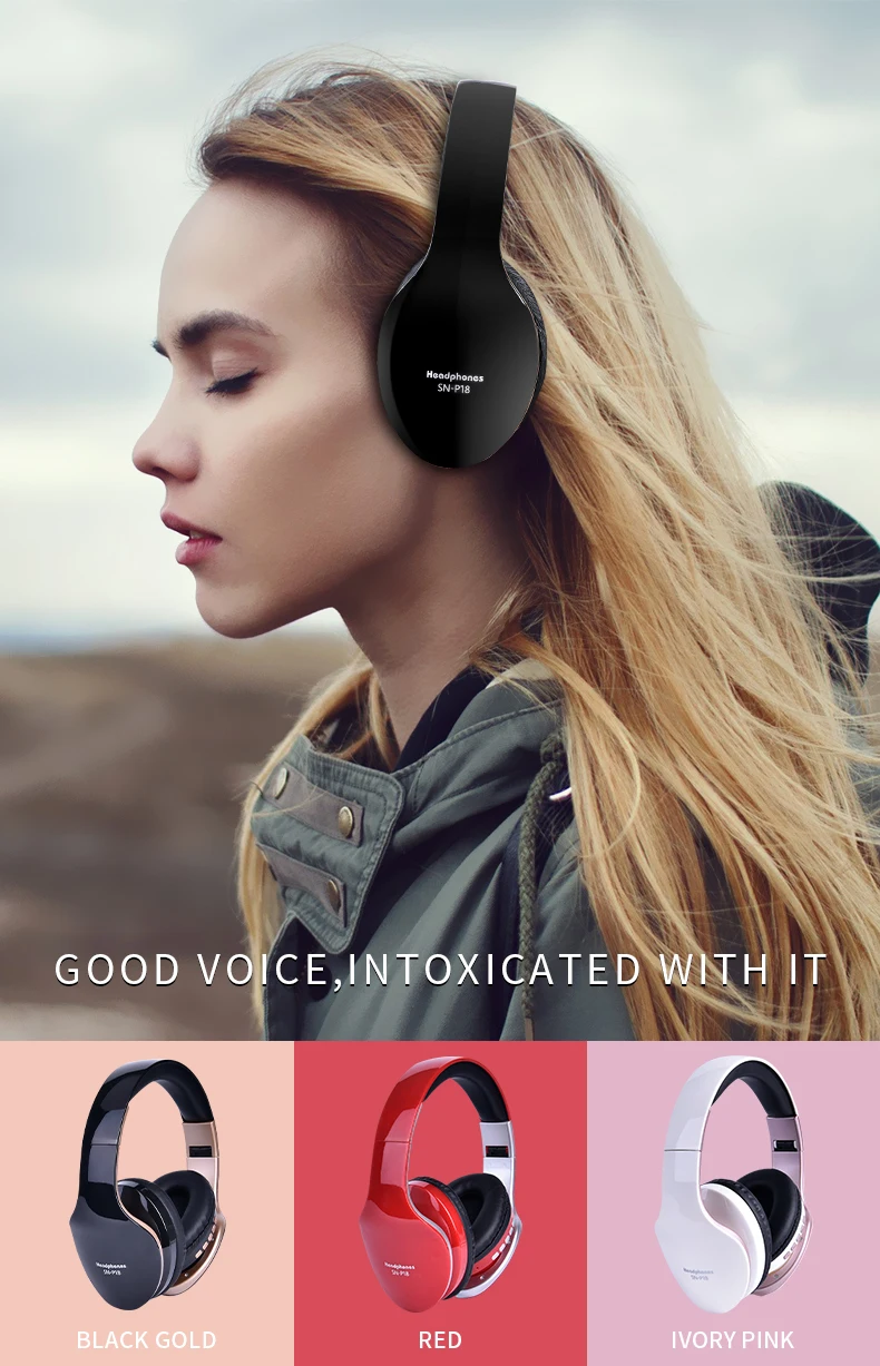 Teamyo беспроводные наушники bluetooth-гарнитура Складные стерео наушники Игровые наушники с микрофоном для ПК мобильного телефона Mp3