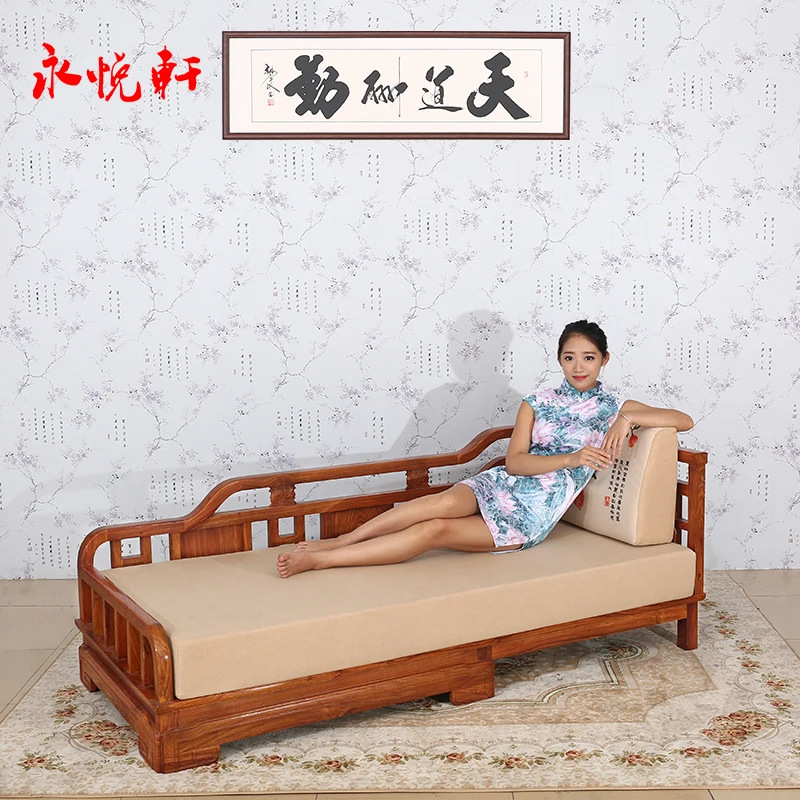 Дерево Китай Бесплатная доставка Неоклассическое futon diseno диван-кровать divano