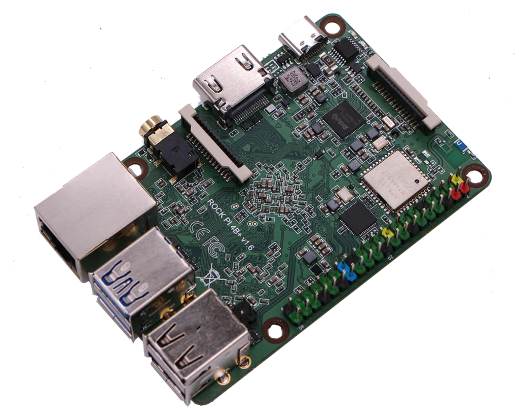 ROCK PI 4 Plus Модель B Rockchip RK3399 SBC/одноплатный компьютер (обновленная версия Rock Pi 4B) pi 4B +