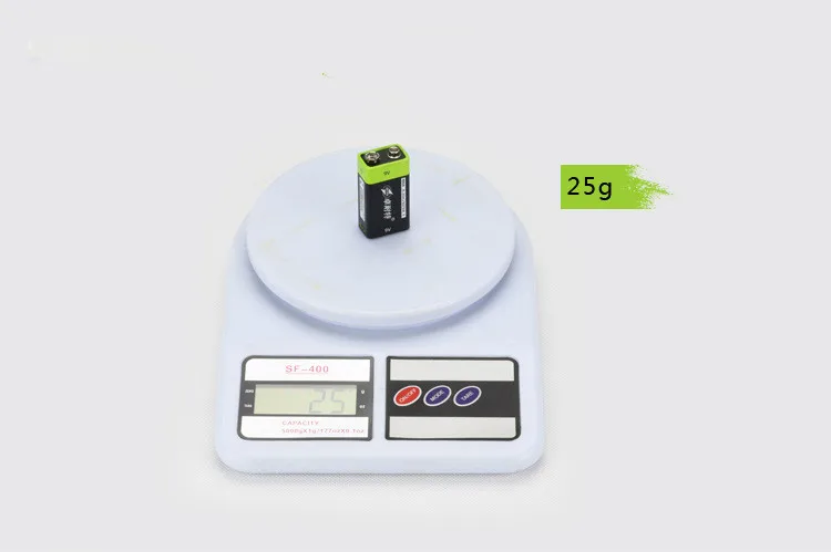ZNTER 6 шт 9V 400 мА/ч литий li-po литий-ионная аккумуляторная батарея + Кабель micro usb для