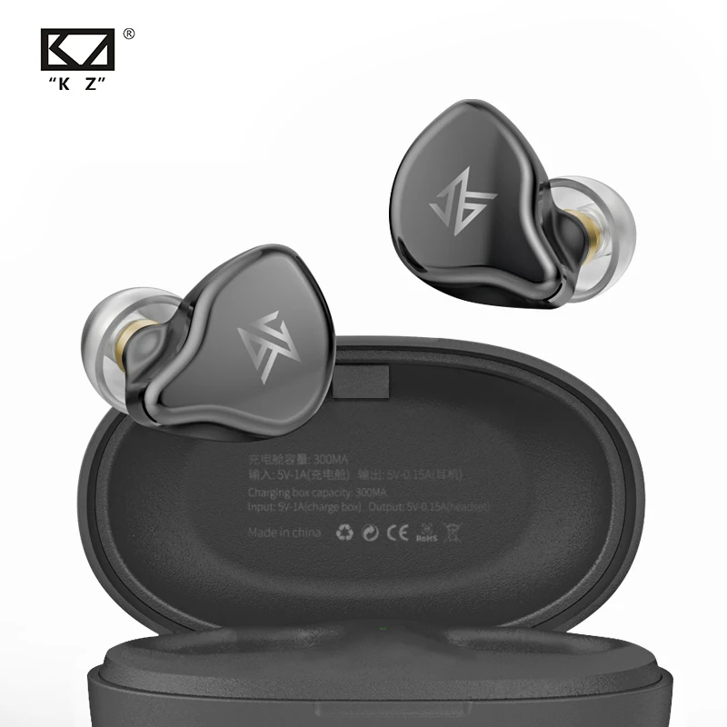 TWS-наушники KZ S1 S1D Bluetooth 5 0 с сенсорным управлением и шумоподавлением | Электроника