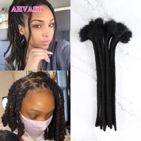 vast new arrival afro kinky bulk human hair for braiding crochet dreads hair handmade dreadlocks human hair 8inch 20inch