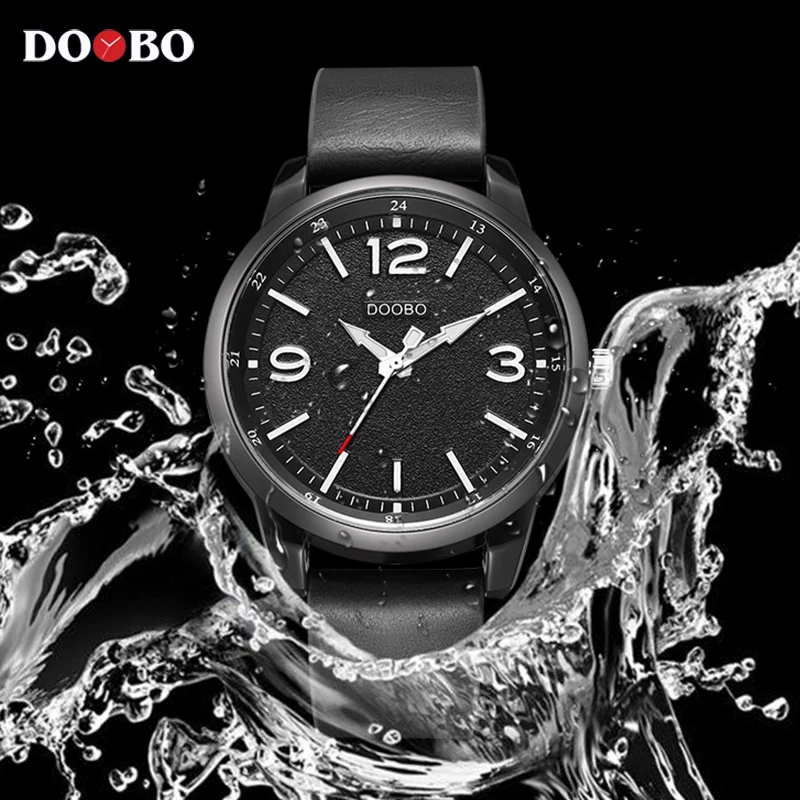 

2021 Business Leather Fashion Waterproof Quartz Watch For Mens Watches Top Brand Luxury Male Clock Relogio Masculino