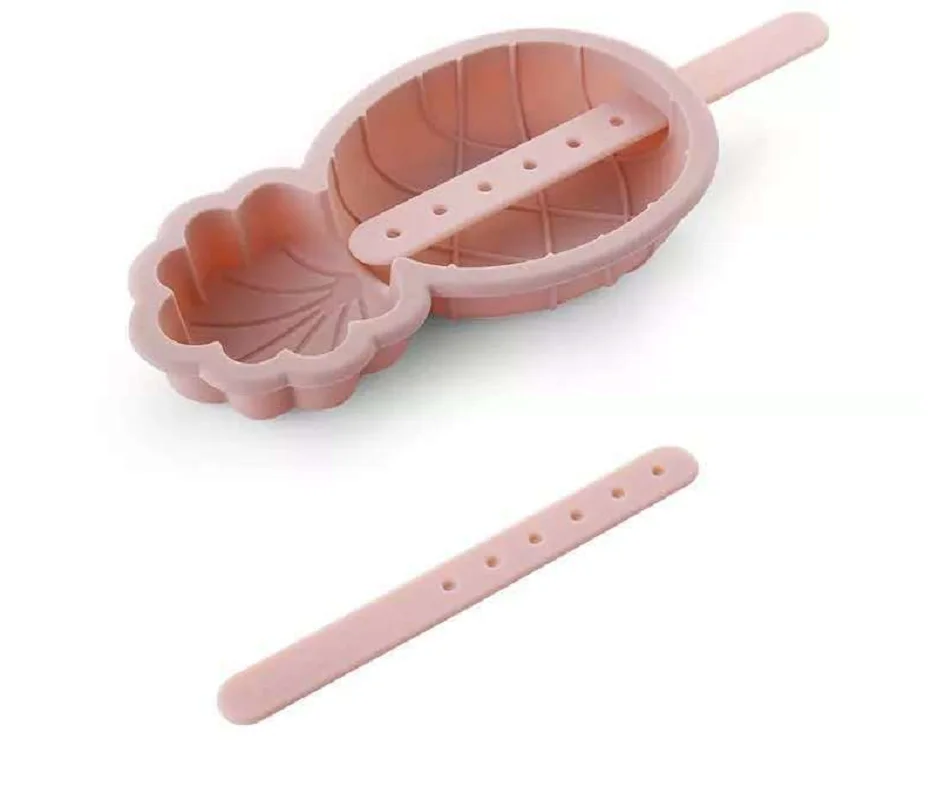 

1 Pcs Ice Cream Mold Home Made Silicone Cartoon Popsicle Box Kitchen Tools Accessories For Children's