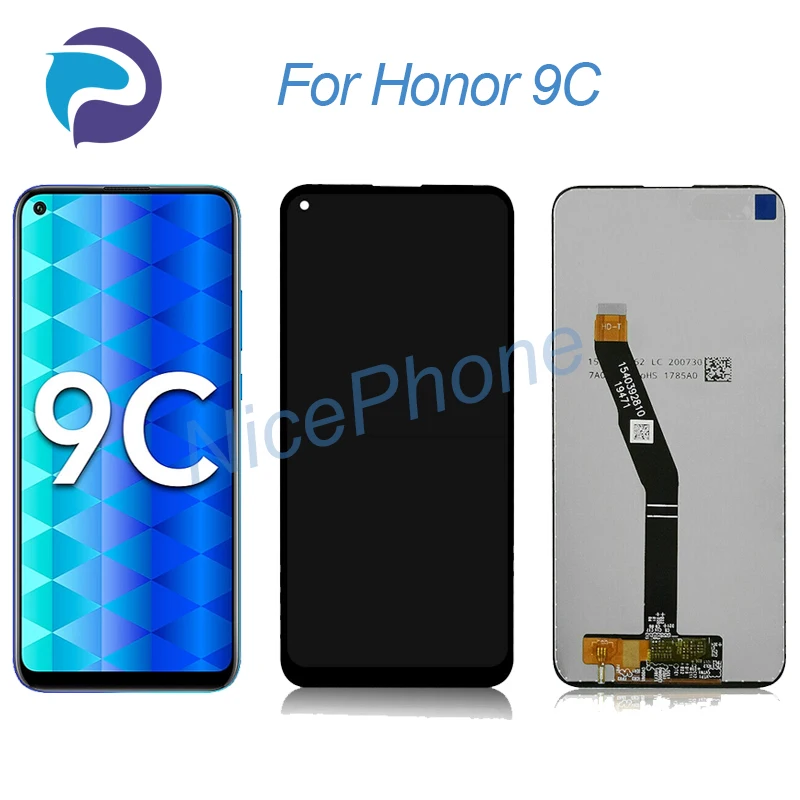 Для Honor 9C ЖК-дисплей кодирующий преобразователь сенсорного экрана в сборе Замена 6,39 дюйма для honor 9C Screen LCD