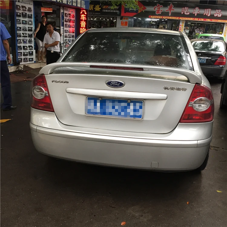 Спойлер для Ford Focus 2006-2011 высококачественный спойлер из АБС-пластика заднего крыла