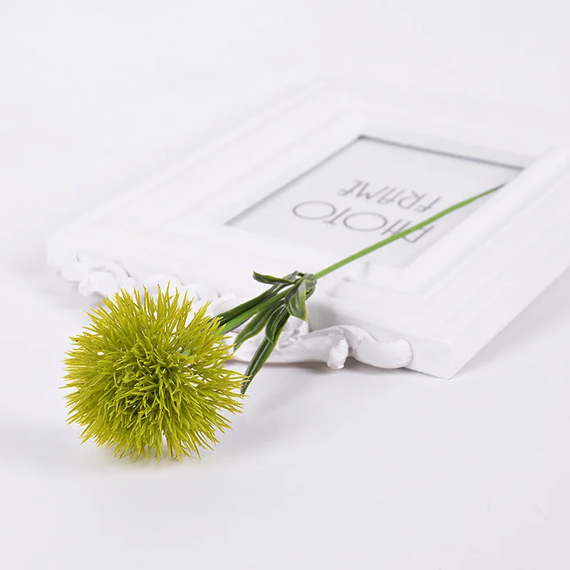 1 шт./лот Искусственные цветы пластиковый Одуванчик шар для свадьбы домашний