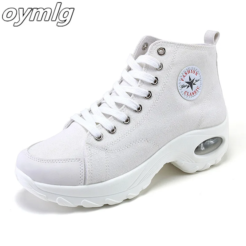 

Sneakers canvas women's vulcanized shoes 2020 spring summer canvas shoes fashion large size women's shoes casual platform shoes