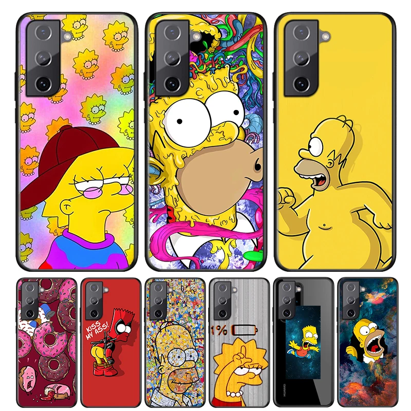 

Phone Case For Samsung Galaxy S21 S20 FE Ultra Lite S10 5G S10E S9 S8 S7 S6 Edge Plus Sim Fashion psons Soft TPU Cover