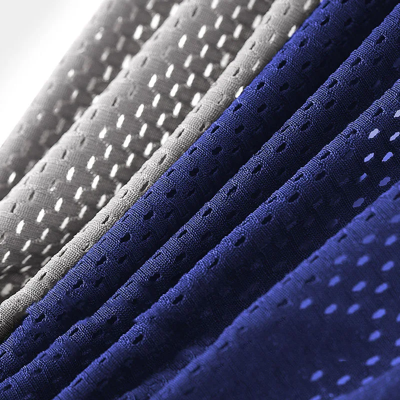 4PMen Ice Silk Underwear Transparent Boxer Breathable Solid Color Ultra Thin Transparent Quick Drying Sexy Silk Boxer Men L-4XL