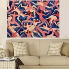 Современное настенное искусство, женская Танцевальная винтажная картина, Постер Эмануэль фрита без назую, холст, печать, розовая, синяя картина, украшение для дома